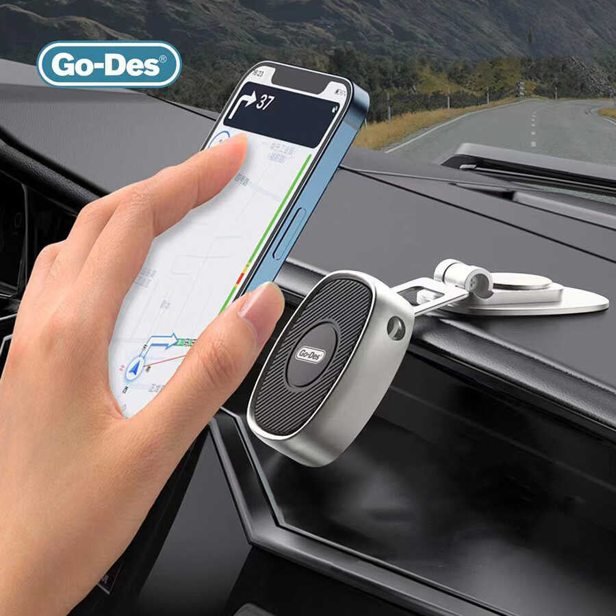 Go-Des GD-HD788 Magnetic Araç Telefon Tutucu - 3 Go-Des GD-HD788 Magnetic Araç Telefon Tutucu - 3